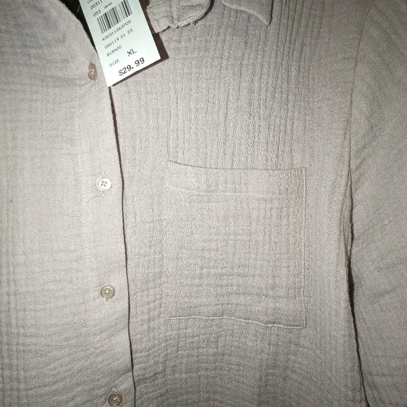 2/$40 Deal! Women's button down top- Eclipse - Picture 4 of 4